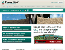 Tablet Screenshot of crossslot.com
